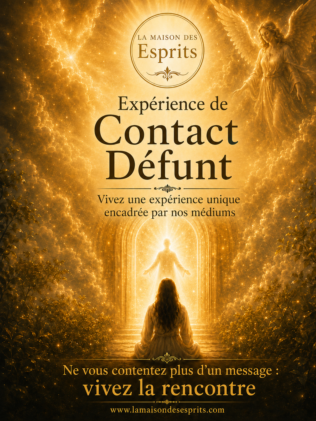 Affiche Expérience de Contact Défunt