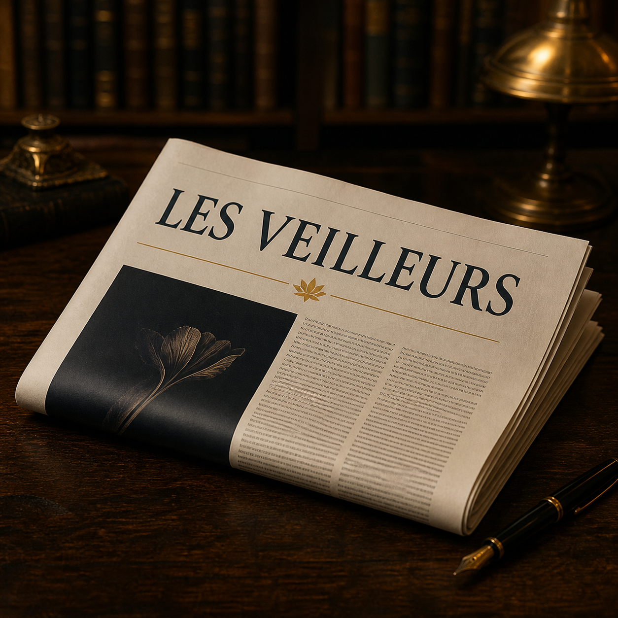 Le Journal des Veilleurs imprimé, prêt à être lu
