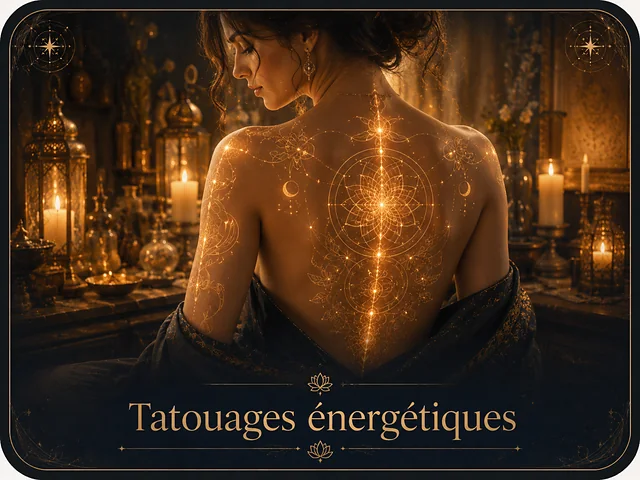 Tatouages énergétiques à La Maison des Esprits