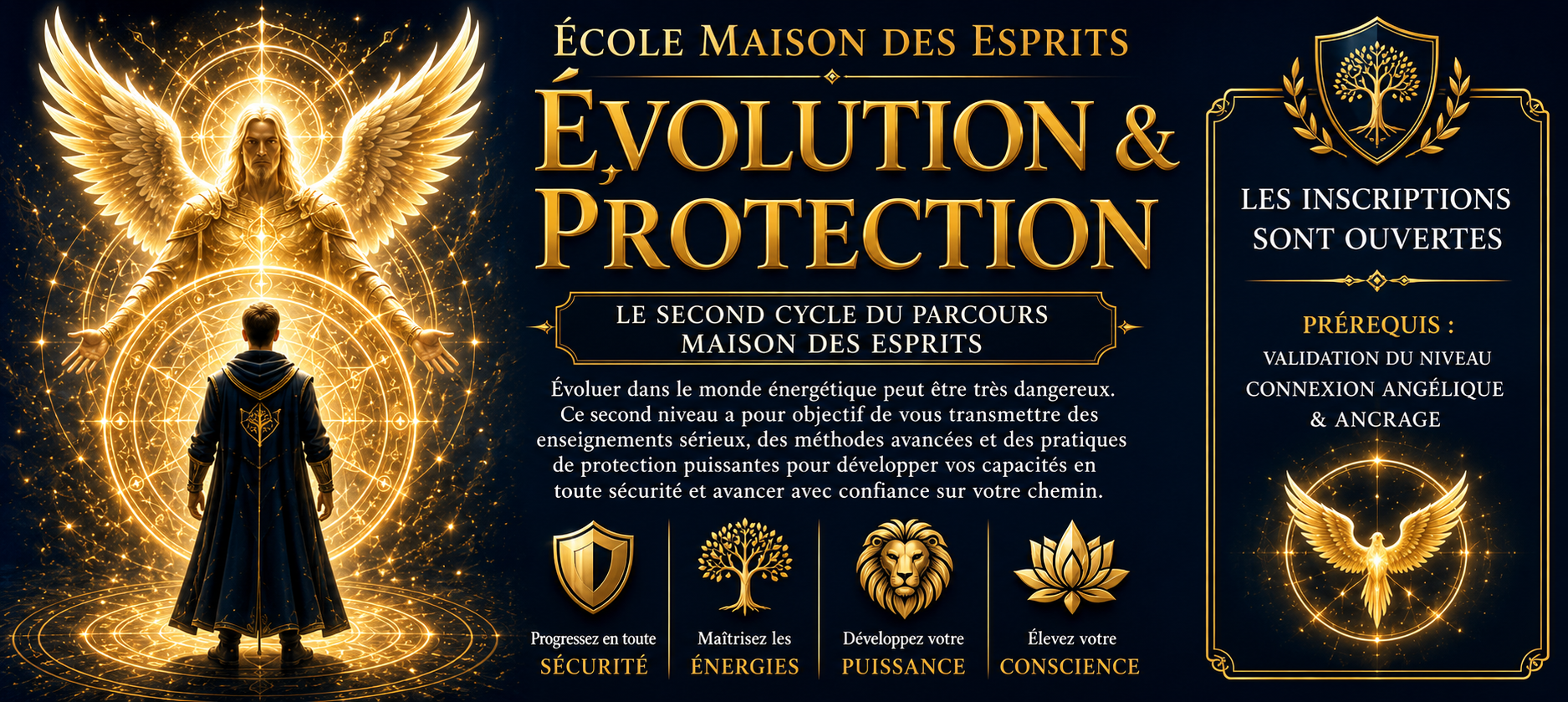 Évolution et Protection - Maison des Esprits